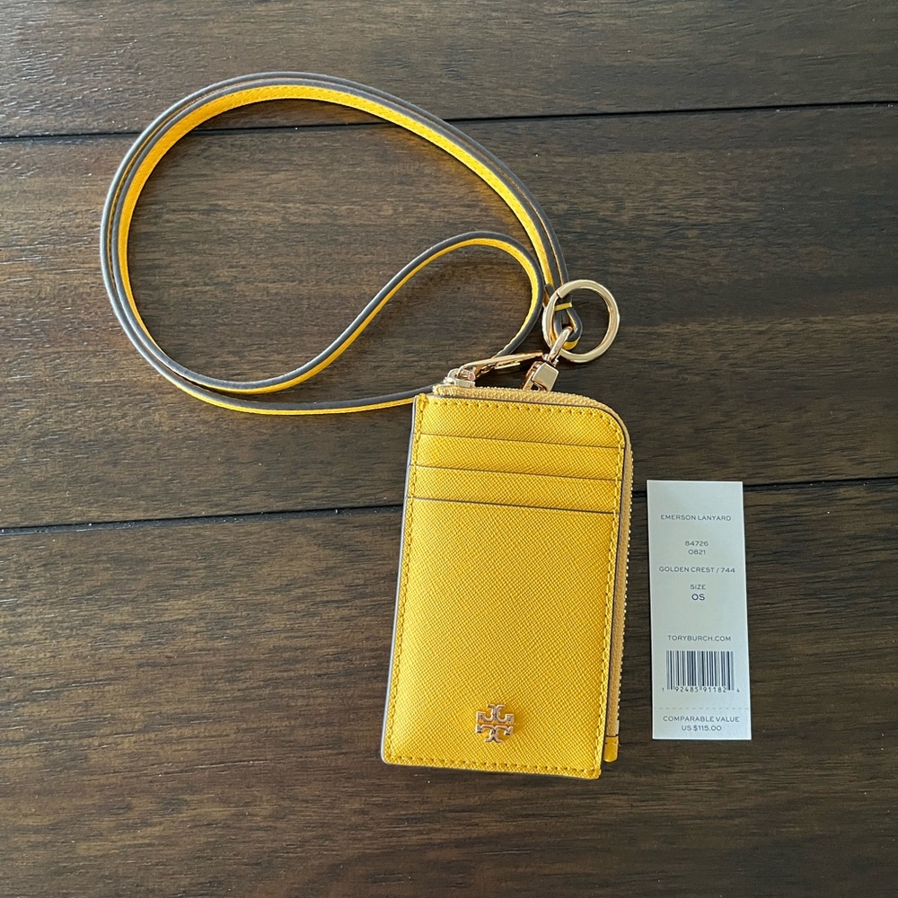 Tory Burch Emerson ID Lanyard Case